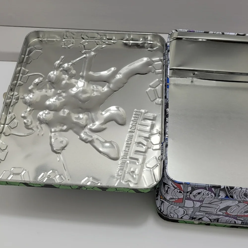 Teenage Mutant Ninja Turtles TMNT tin Metal Lunch Box